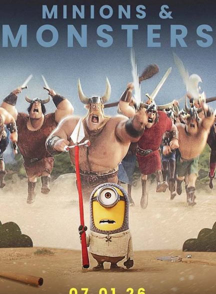دانلود انیمیشن مینیون ها و هیولاها ۳ Minions & Monsters 2026 با دوبله فارسی