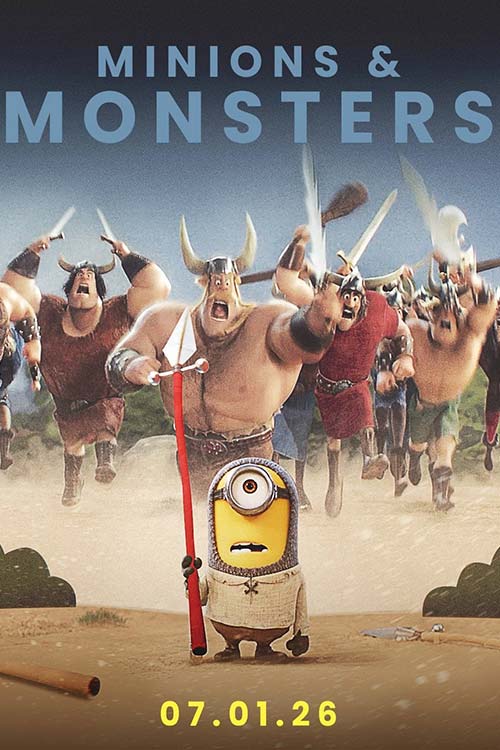 دانلود انیمیشن مینیون ها و هیولاها ۳ Minions & Monsters 2026 با دوبله فارسی