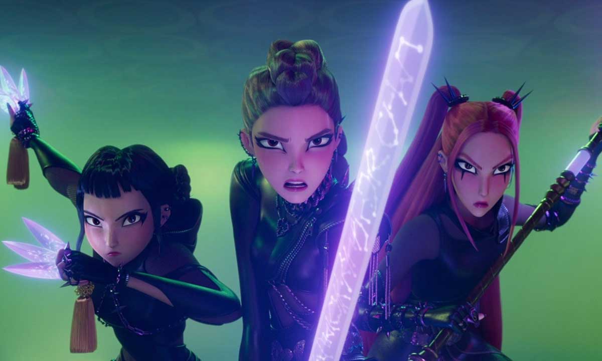 دانلود انیمیشن شکارچیان شیاطین کی پاپ (KPop Demon Hunters 2025)